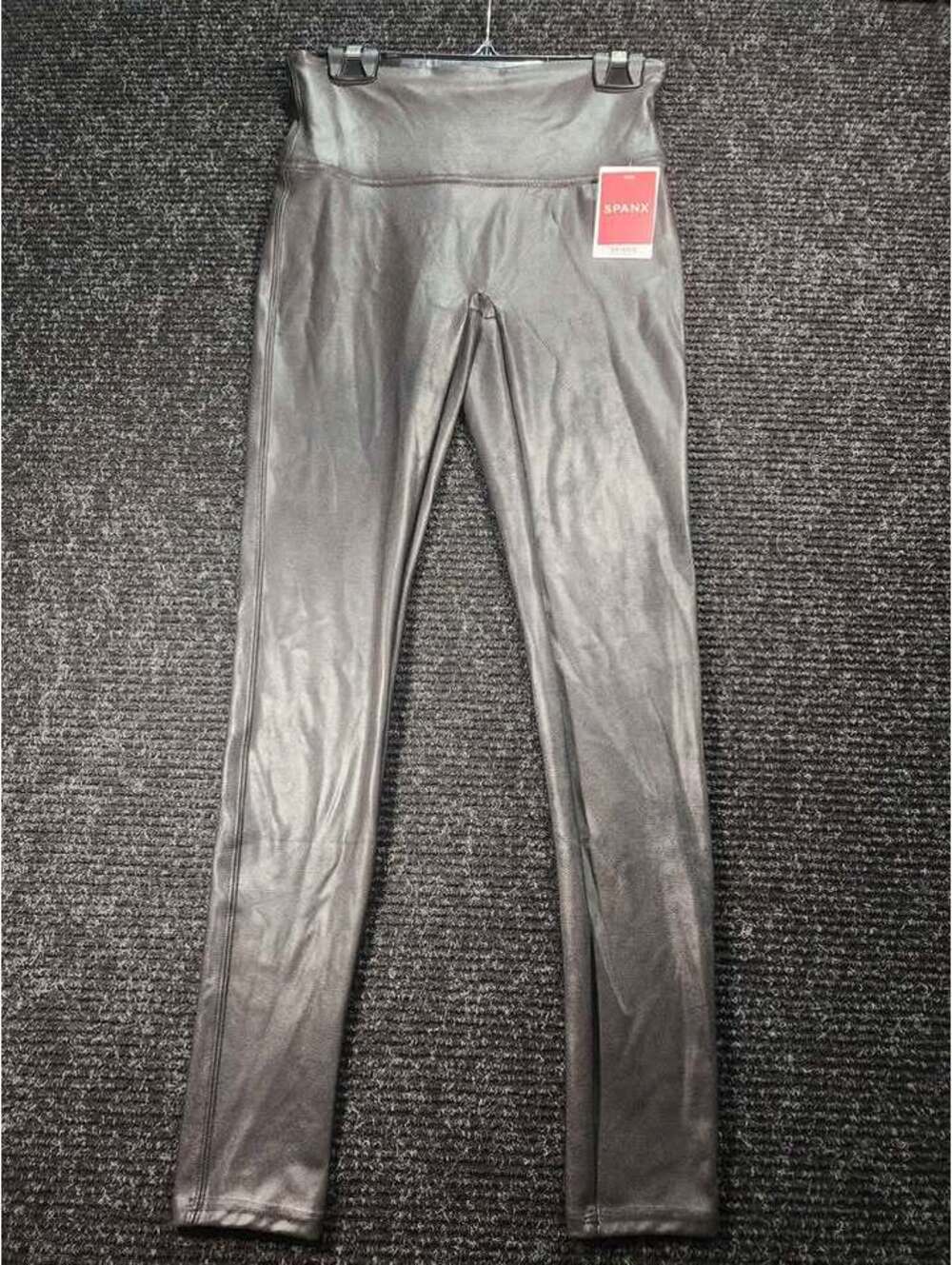 NWT SPANX Faux Leather Leggings Size Medium